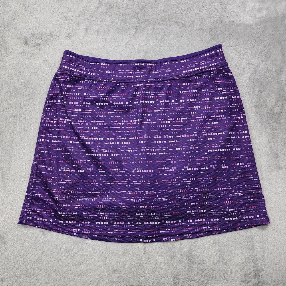 Made For Life Skort Womens LT TALL Purple Quick-Dri Lined Stretch Running Tennis